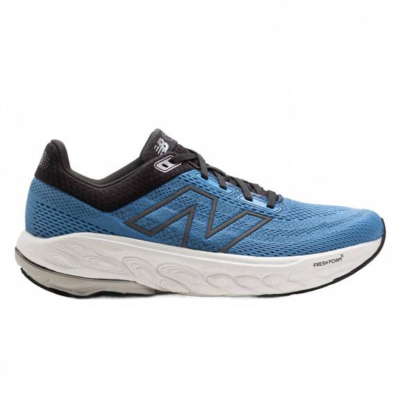 NEW NEW BALANCE men's fresh foam x 860v14 running shoes in blue laguna/black cem